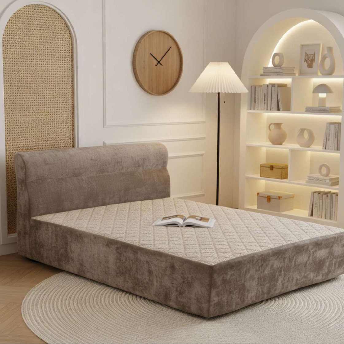 Cama de compresión de vacío transfronteriza de comercio exterior sin ensamblaje 32D esponja de compresión de envoltura de colchón de compresión de dormitorio pequeño