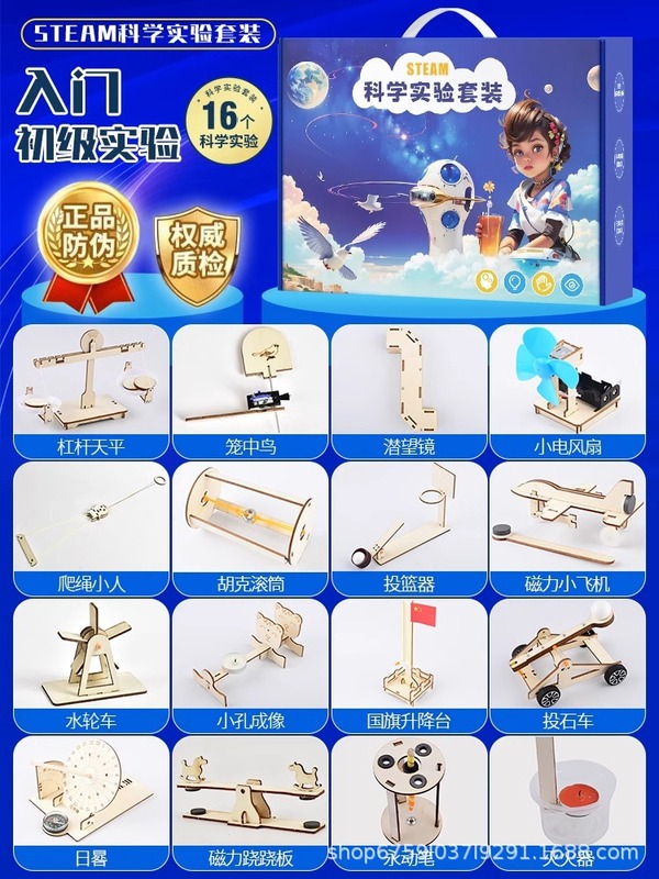 小学生向け科学実験セット 幹物理 手作り DIY 材料 科学技術制作 小発明 幼稚園|undefined