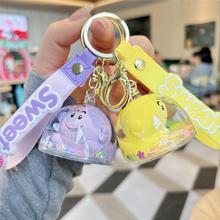 创意新款入油MM豆公仔钥匙扣学生少女包包挂件精品爪机地摊小礼品