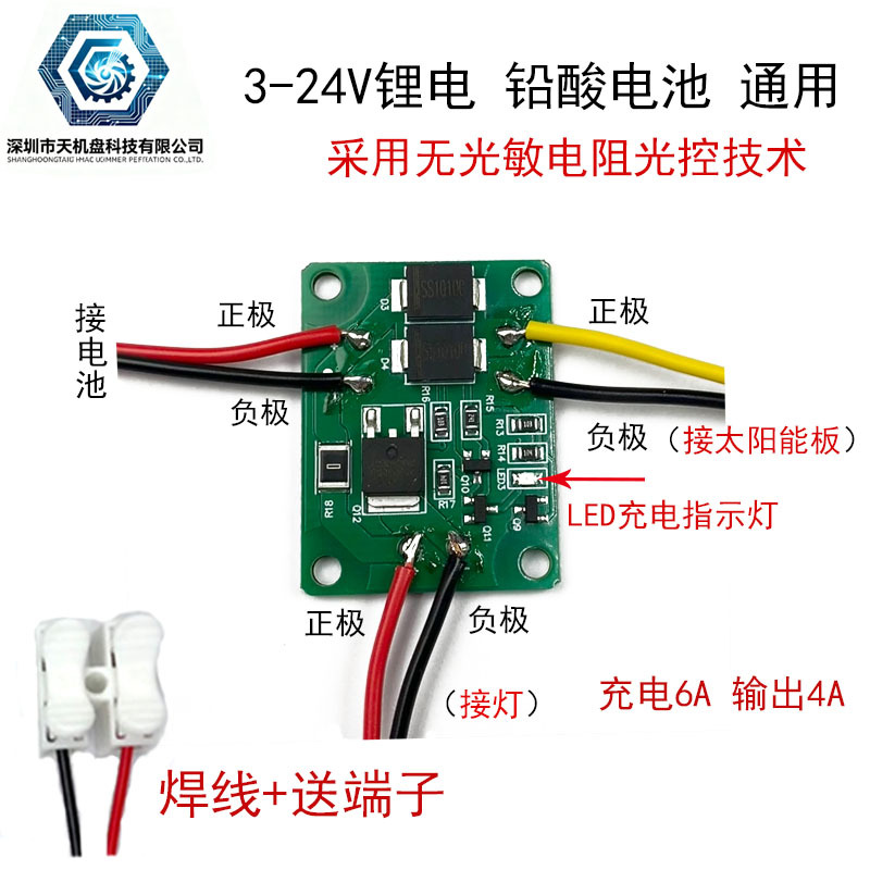 带线送端子