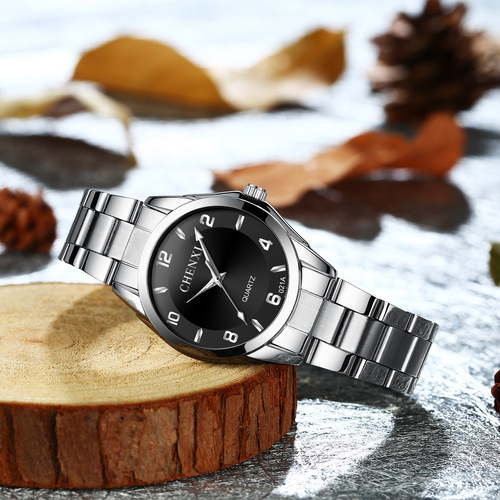 Chenxi CHENXI brand fashion couple watches cross-border Guangzhou manufacturers wholesale steel belt men's and women's quartz watches