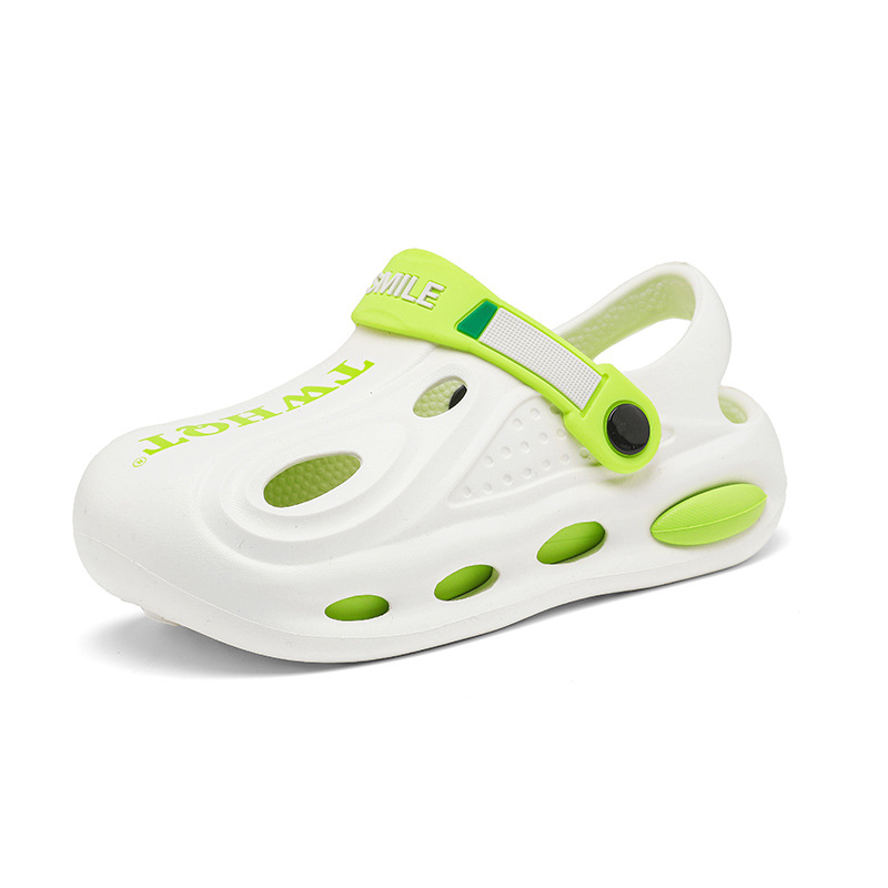 Zuecos de Playa con Orificios para Niños de EVA Antideslizante Ligero para Verano y Playa