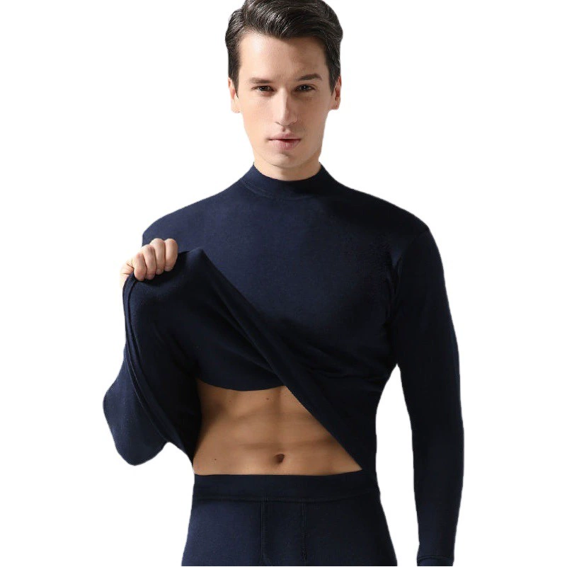 Yalu мужские хлопчатобумажные осенние брюки женские зимние хлопковые свитера осенние брюки тонкий нижний комплект термобелья