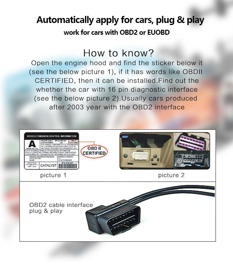 Cross-Border Hot Selling Car Head-Up Display Car Hud Multi-Function Instrument Obd Head-Up Display Supports Customization