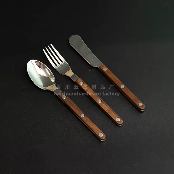 One tea spoon + tea fork + oil knife each