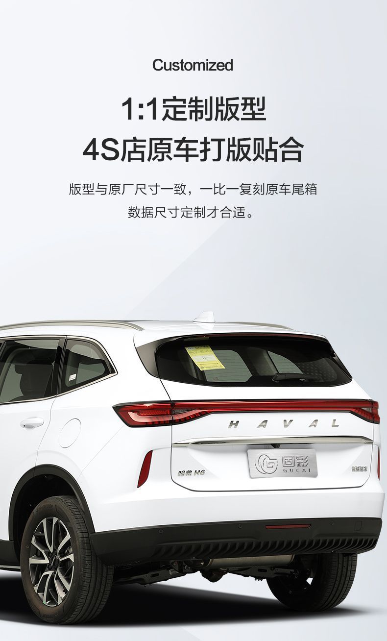 Haval Third-Generation H6 National Trend Edition Trunk Mat, Car Decoration Accessories, Complete Set of Accessories, Great Wall Haval Trunk Mat