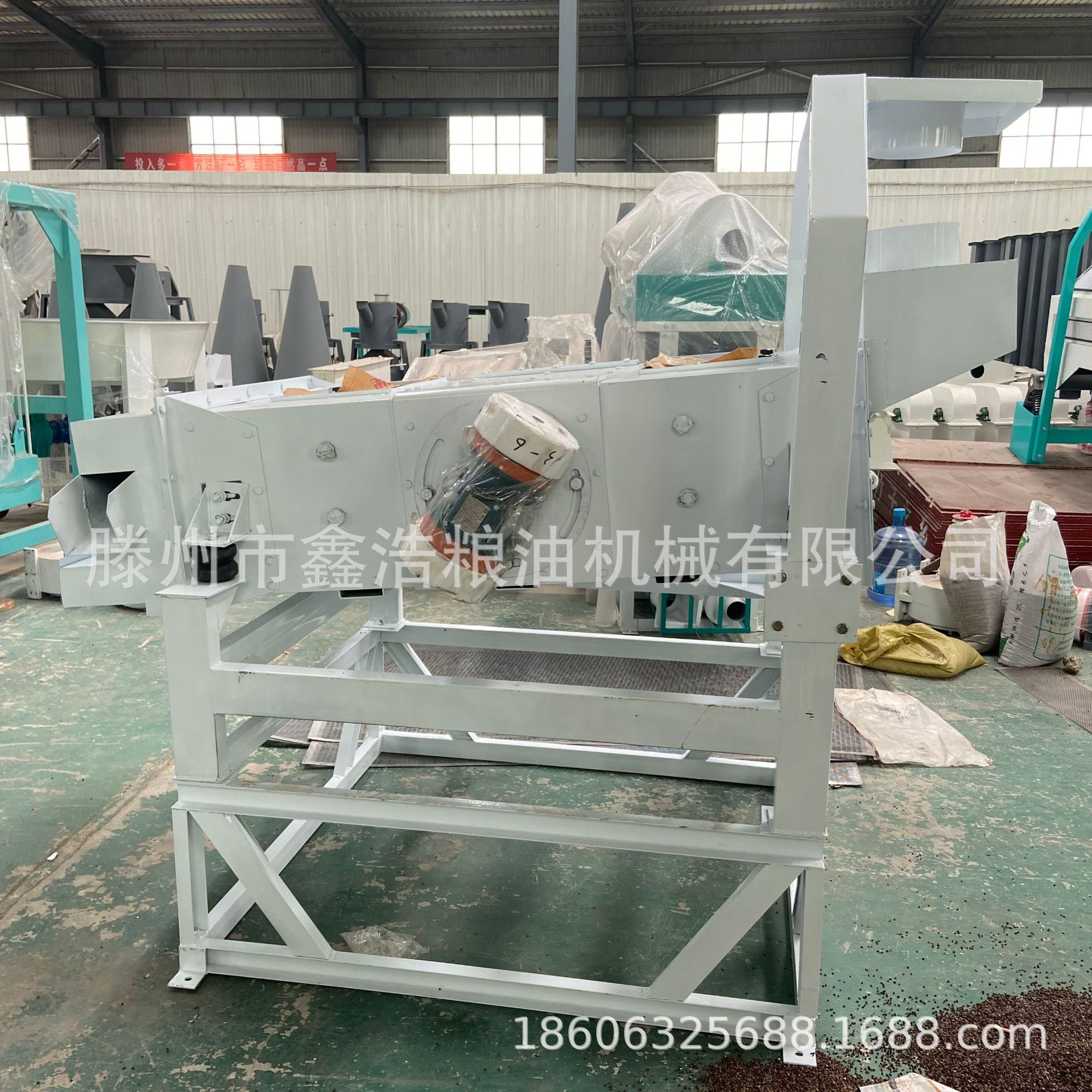 水稻稻谷去杂清理振动筛 大米加工设备清理机去沙去石机