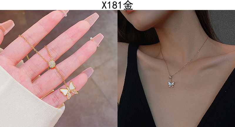 韩国轻奢钛钢珍珠项链女小众高级设计感ins风百搭气质锁骨链批发详情13