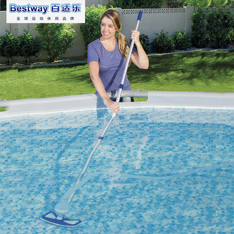 Bestway swimming pool accessories pipe rack pool trapezoidal pool cleaning set swimming pool maintenance tool 58234