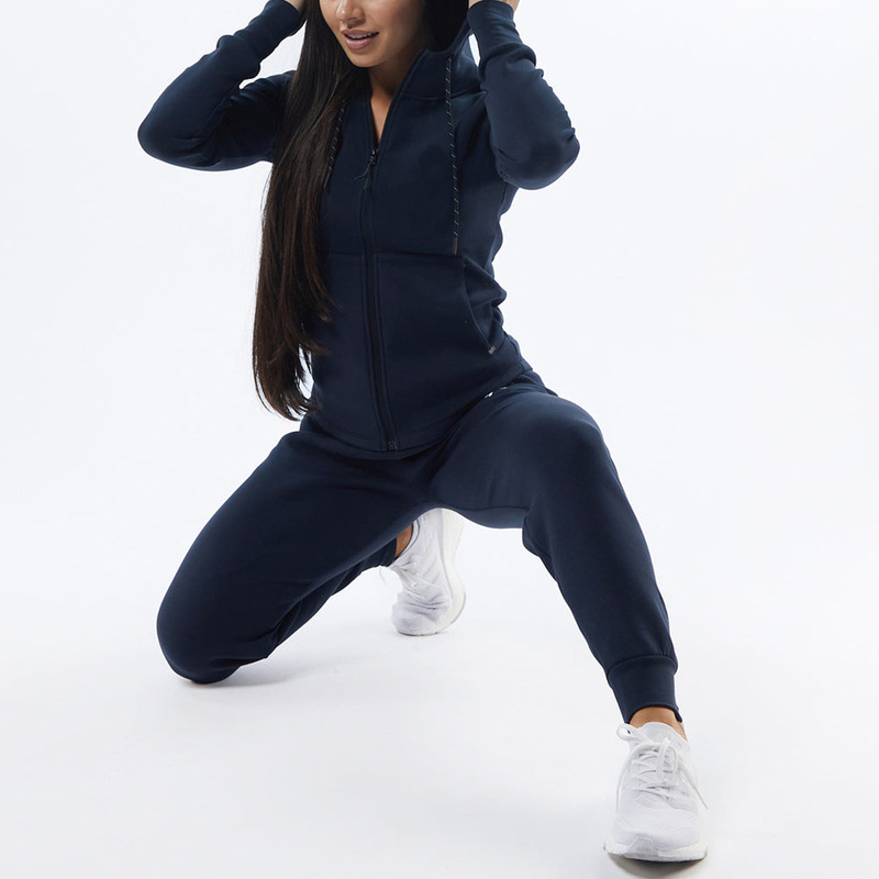 [Factory Customization] 2022 Women's Autumn and Winter Pure Cotton Elastic Sports Trousers Outdoor Jogging Casual Sports Pants