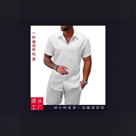 男式T恤;时尚休闲套装;男式卫衣