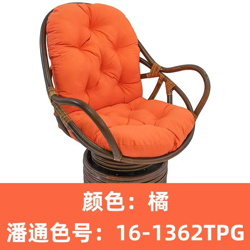 Transfronterizo Amazon TEMU exclusivamente para exteriores mecedora de tela impermeable, respaldo alto, cojín de una pieza, hamaca, cojín para silla de papaya, flor