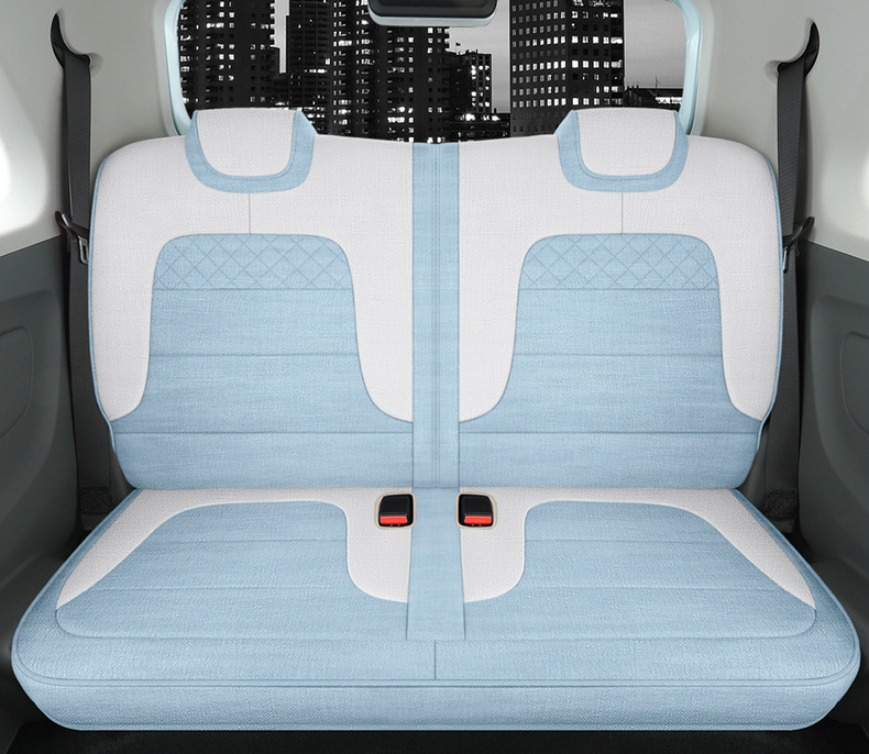 022 Dongfeng scenery miniEV seat cover mini New Energy linen all-inclusive four seasons cartoon special seat cover