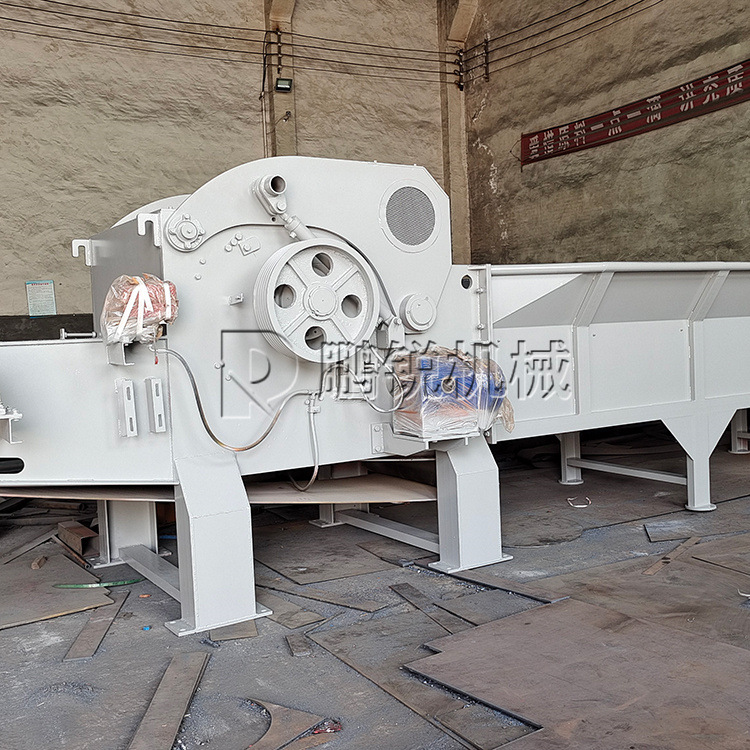 废旧包装箱破碎机 1000型木托盘粉碎机 大块长条木板综合设备