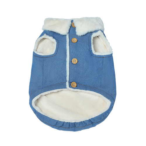 Dog clothes winter warm small dog clothing teddy bear winter sweater cat pet supplies popular winter fashion