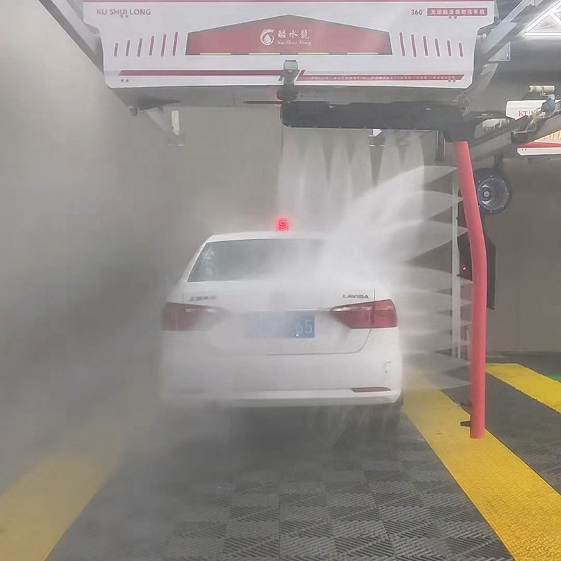 Commercial High-Pressure Car Washing Machine for Foreign Trade, Brushless Motor, 24-Hour Unattended Self-Service Contactless Computerized Cleaning Equipment