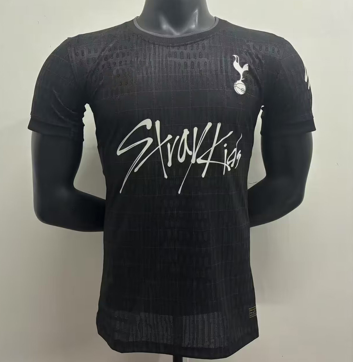 Stray Kids x Nike x Tottenham Hotspur Special Edition Jacquard Jersey Black