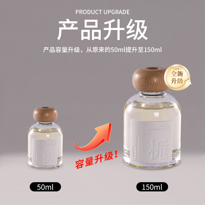 東方空氣藤條無火香薰擺件家用持久香氛空氣臥室室內廁所除臭去味