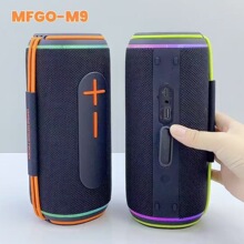 新款M9重低音无线蓝牙音箱TWS互联立体声大功率双喇叭低音炮音响