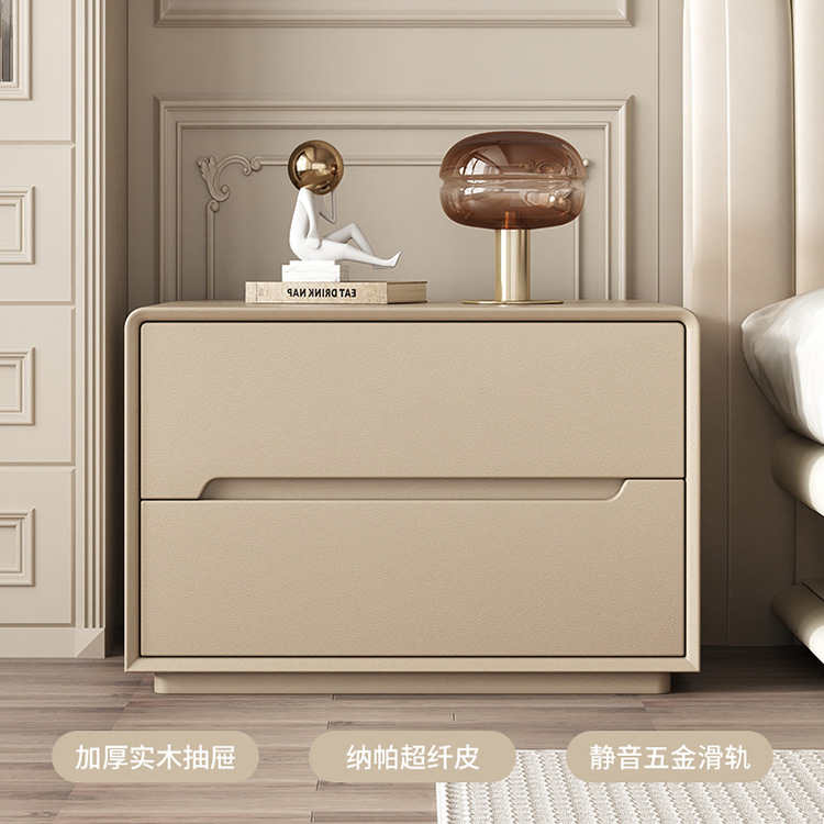 카키 - 설치 불필요 [국산 고밀도 프레임 + 두꺼운 원목 서랍]