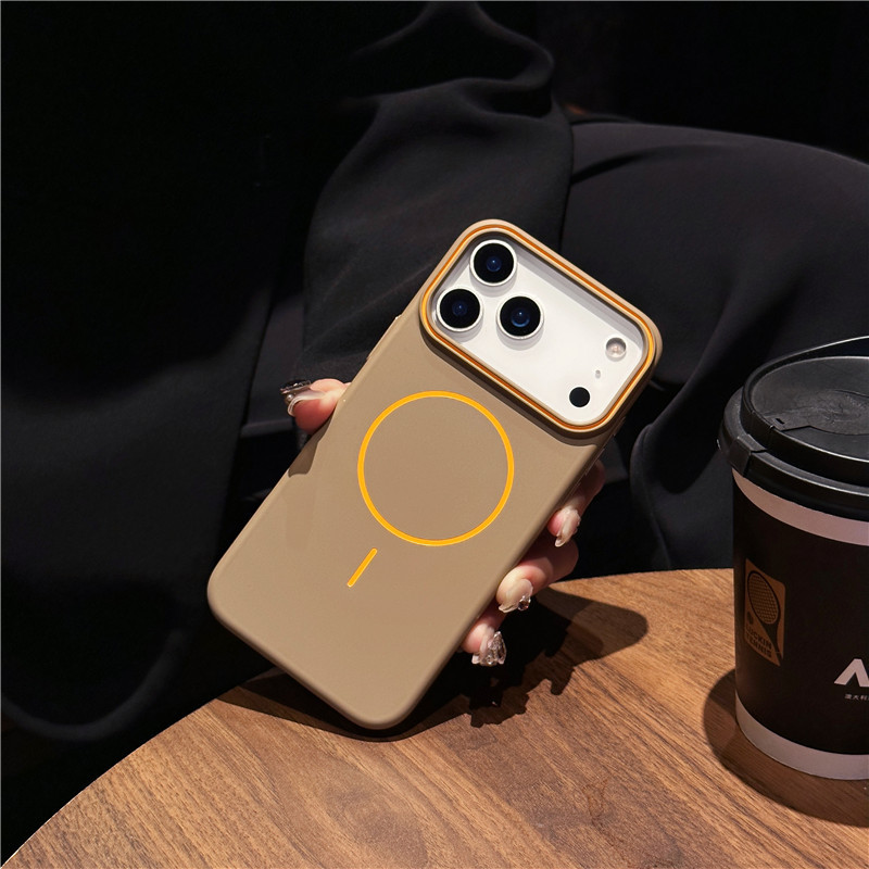 适用苹果17Promax超薄PC手机壳16pro磁吸15肤感iPhone13保护套12|undefined