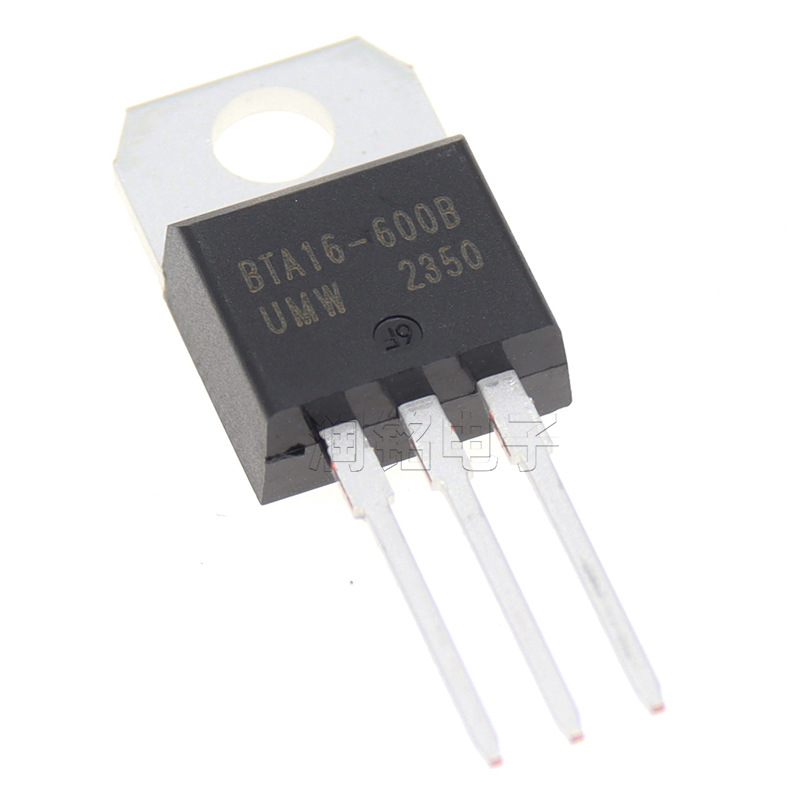 BTA16-600B TO-220 全新原装UMW BTA16-600BRG 双向可控硅 晶闸管