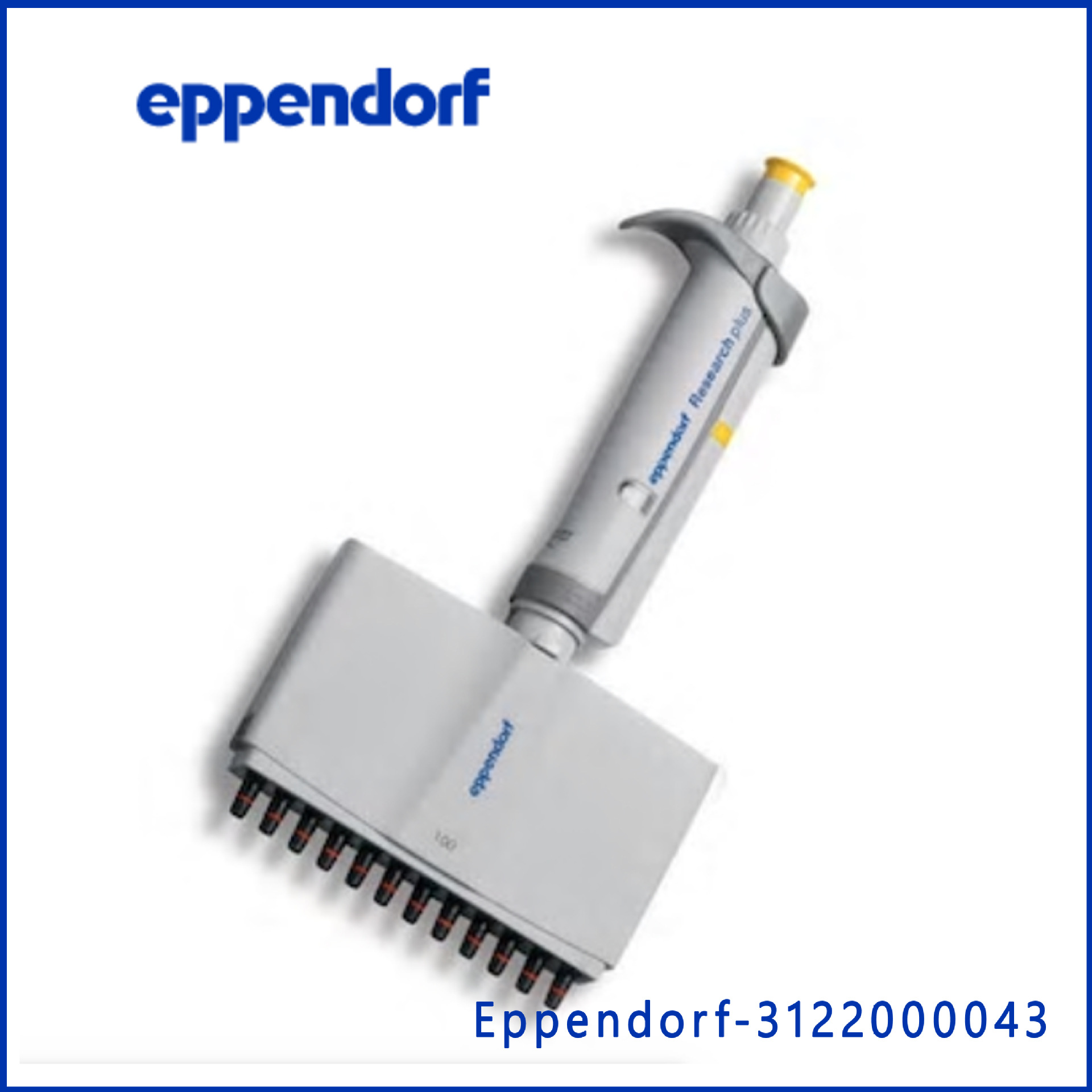 艾本德Eppendorf 3122000043 10-100ul 手动十二道整支消毒移液器