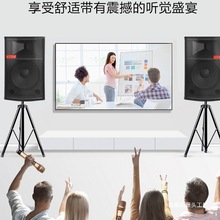 包邮震音朗悦 15寸重低音专业舞台演出音箱户外大音量蓝牙k歌家用