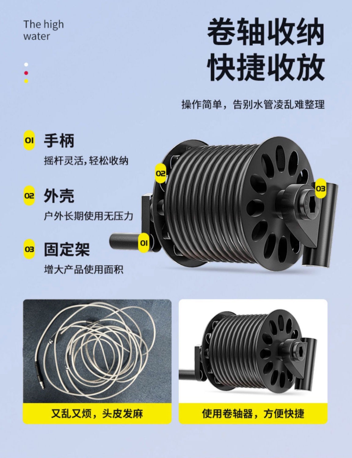 220V Ultra-High Pressure Cleaning Machine Household Portable Car Washing Machine Plug-In High-Power Fully Automatic Car Washing Machine Outdoor