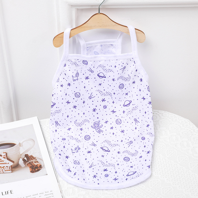 Ropa para mascotas, gato, bichón, lucha contra Bomei, perro pequeño, chaleco nuevo, camisola, ropa para perros, estilo fino de primavera y verano