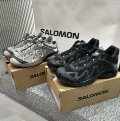 萨洛蒙SALOMONXTWHISPER复古卡其黑潮流低帮休闲孙千同款运动鞋