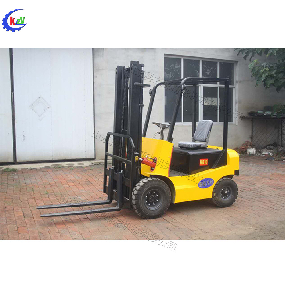 2吨升3米电动叉车 小型座驾式四轮运料车 货运物流站装卸货叉