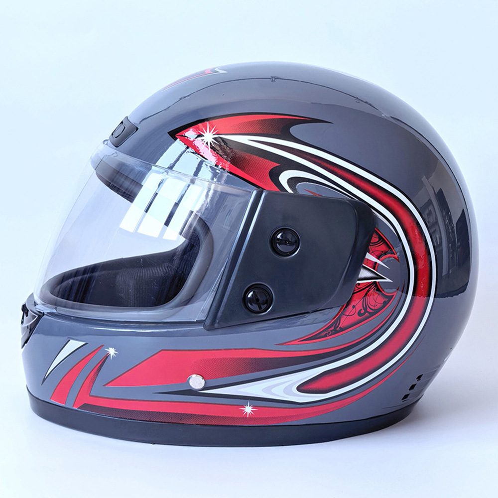 Motorcycle Helmet Electric Car Helmet Riding Safety Helmet Unisex Full Helmet 105
