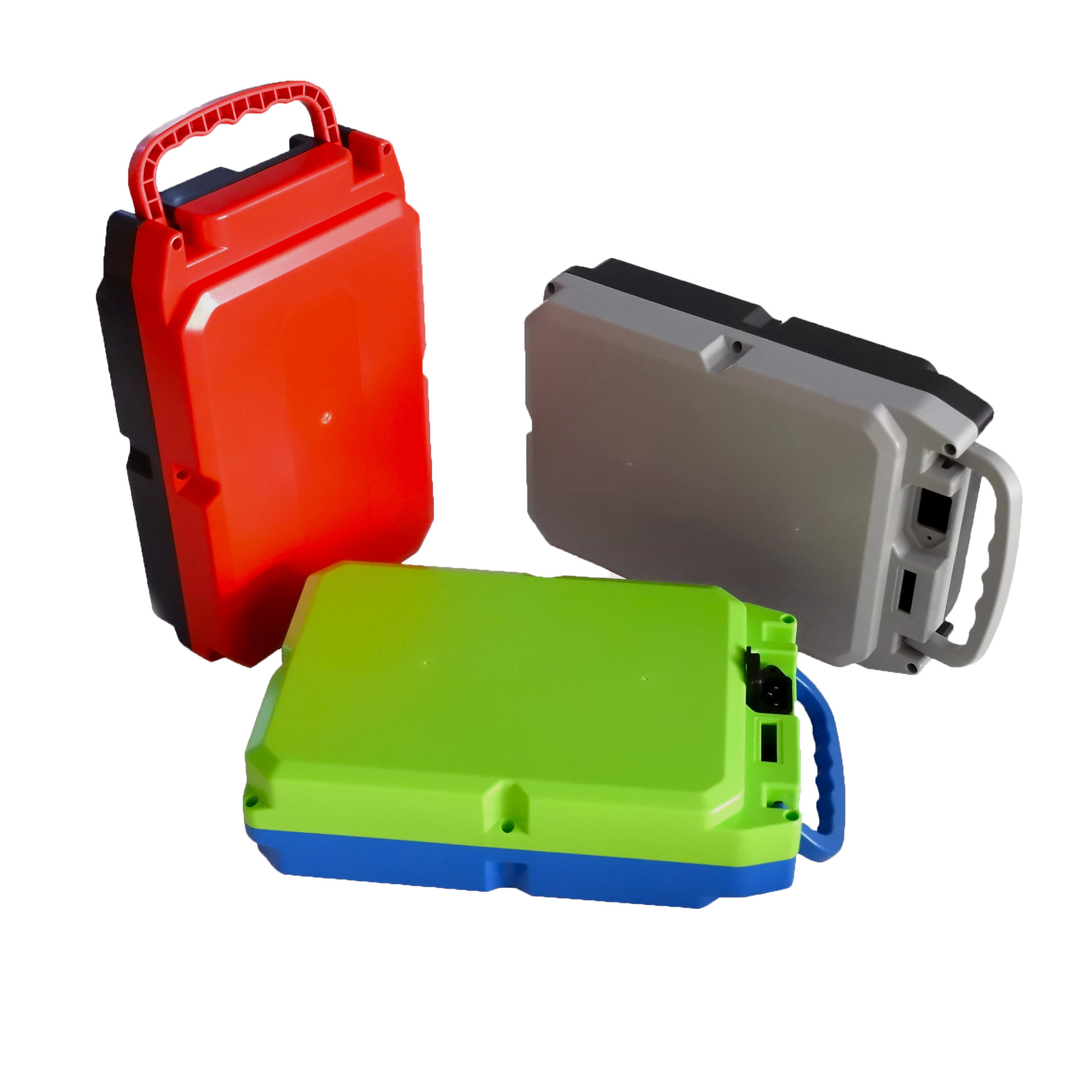 24V/36V/48V Mochila caja de la batería de litio impermeable IP67 herramienta de jardín rociador caja de la batería del coche eléctrico