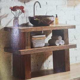 老榆木老门板茶桌复古门板柜子老榆木门板茶盘民宿酒店装饰柜子