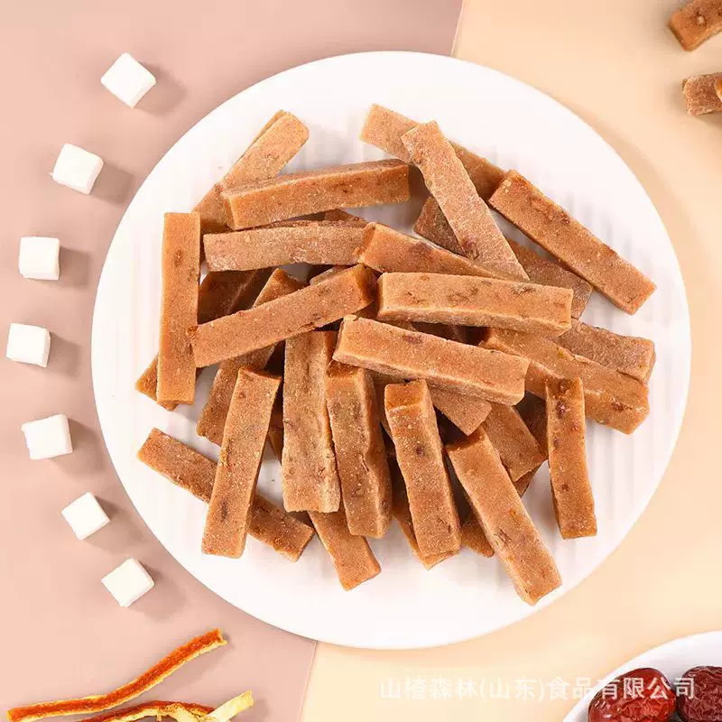 六物山楂条陈皮山楂条橘皮风味零食山楂制品源头厂家酸甜果味