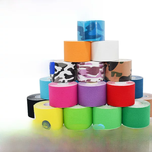 Manufacturer Elastic Protective Sports Tape Protective Gear Kinesio Patch Muscle Patch Muscle Patch Chest Patch Lifting Belt Bandage