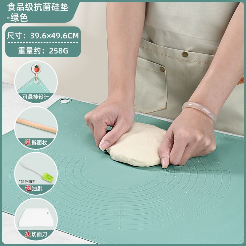 Placa de mesa de fideos y plástico de grado alimenticio de fideos más esteras de rotación de herramientas de horneado gruesas esteras de rotación