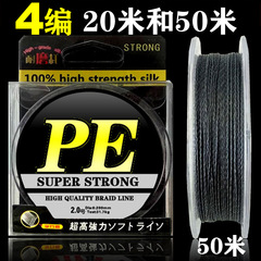 大力馬魚線100米魚線PE線路亞線編織線主線4編8編漁線大力馬線