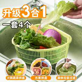 三角沥水篮洗碗池过滤篮厨房剩菜残渣过滤网水槽洗菜装水果