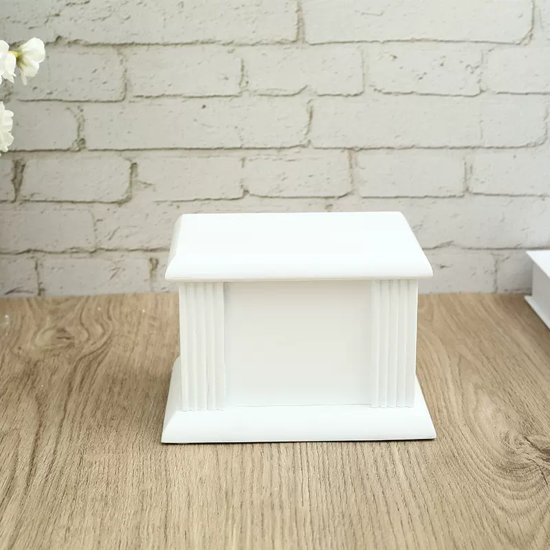 厂家供应骨灰盒环保纤维板实木寿盒木制殡葬用品殡仪密封