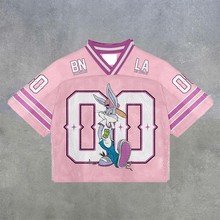 美式球衣跨境抽象创意视觉盛宴3D打印男士T恤短袖亚马逊速卖通热