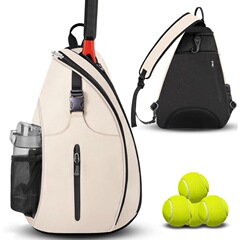 スポットホットセールクロスボーダーバドミントンバッグアウトドアスポーツトレーニングショルダーテニスバッグピックルボールバックパッククロスボディバッグ