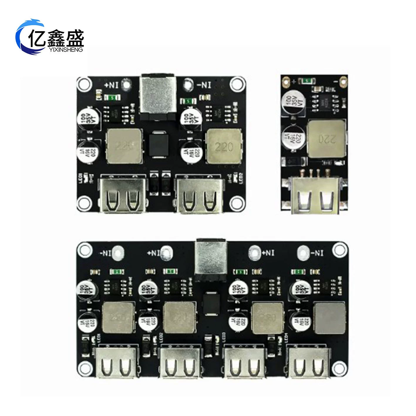 QC2.0 QC3.0 понижающий модуль быстрой зарядки постоянного тока USB плата для зарядки мобильного телефона поддерживает Apple Huawei FCP