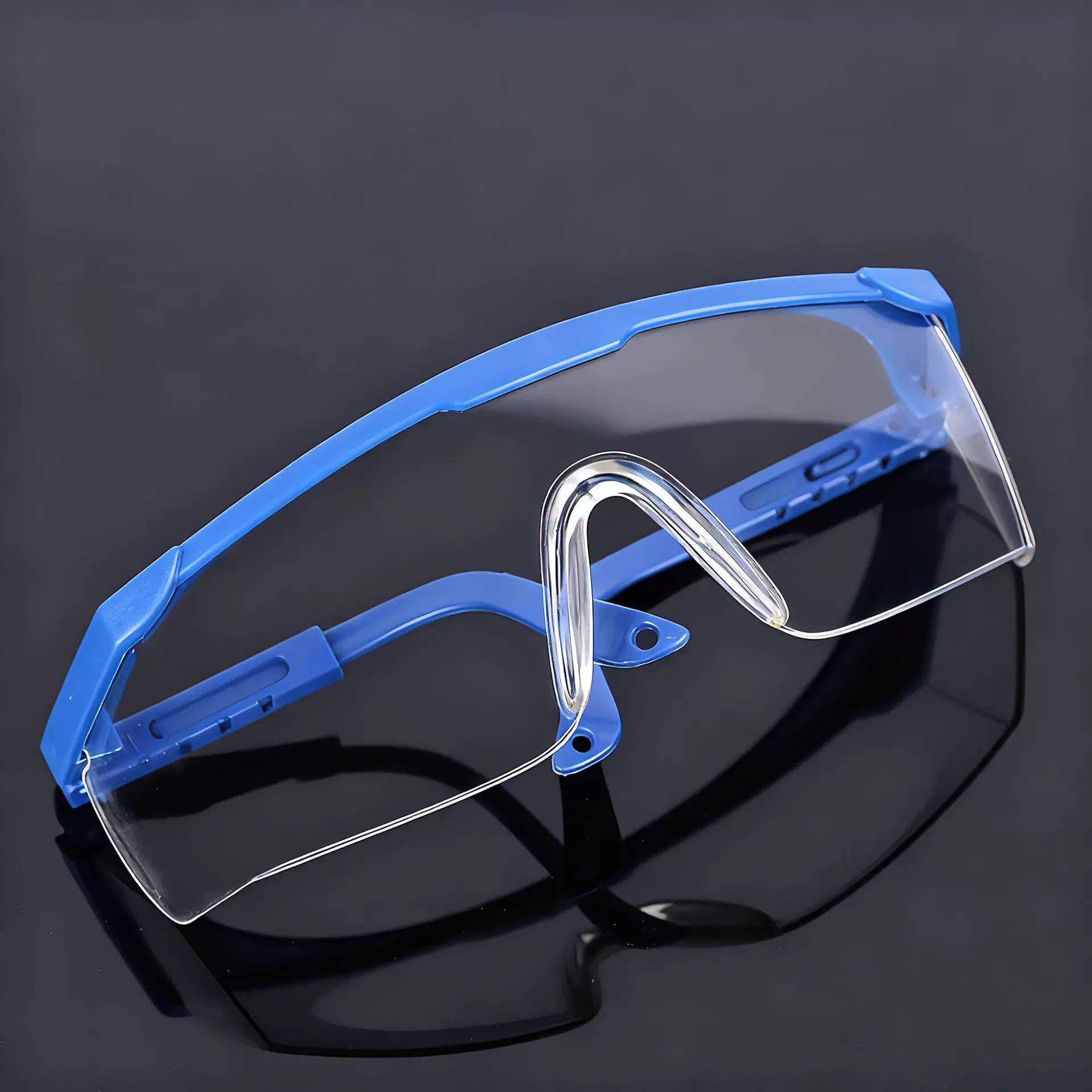 辰护防尘防沙防护目镜实验室防冲击劳保防护眼镜骑行骑车防护眼镜