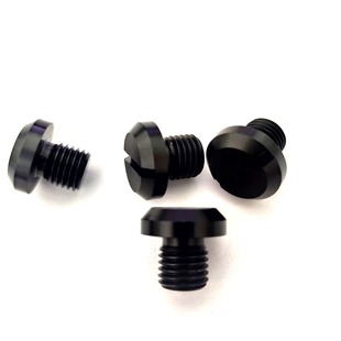 Lisheng manufacturers supply m8m10 motorcycle rearview mirror conversion teeth aluminum screws