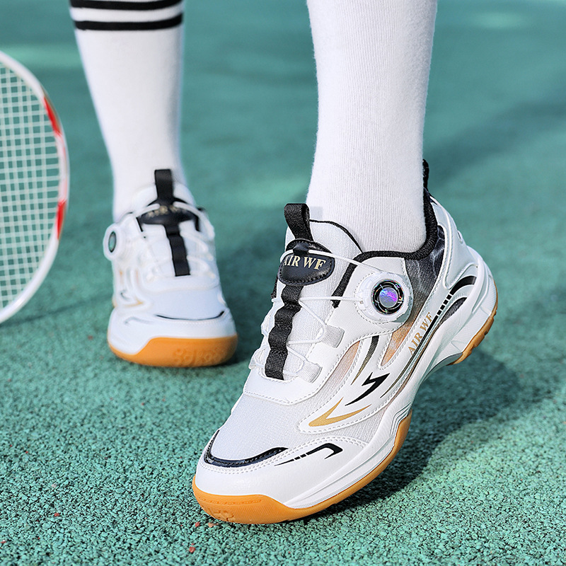 Zapatos de bádminton profesionales para niños, hombres y mujeres, zapatos de tenis de mesa juveniles, zapatos de entrenamiento antideslizantes ligeros