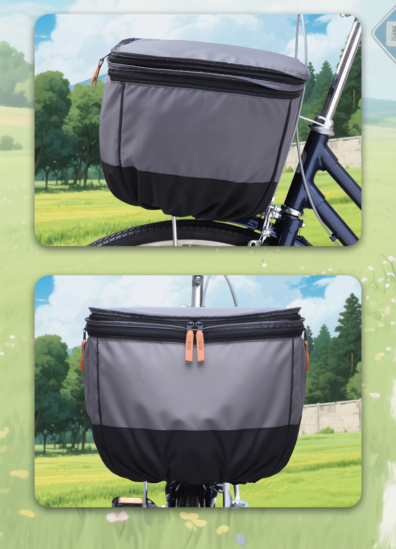 Electric Bicycle Basket Rain Cover Charger Water-repellent Inner Bag Battery Car Front Basket Large Dust-proof