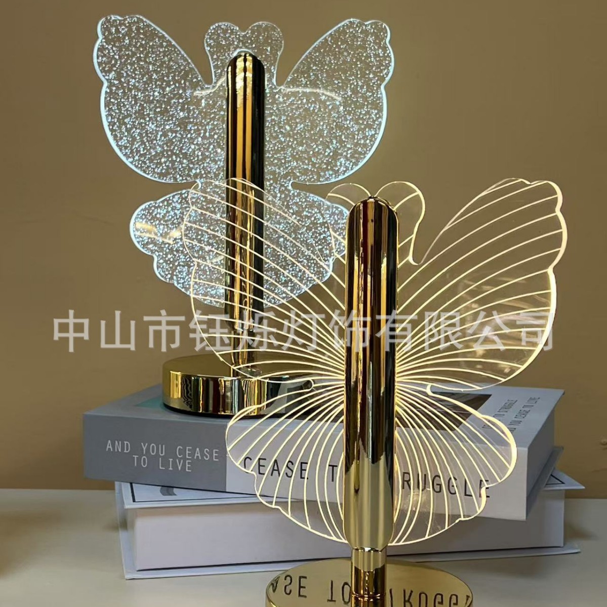 Suministro directo de fábrica estilo minimalista moderno red ins cama dormitorio cabecera acrílico tres colores atenuación luz nocturna creativa