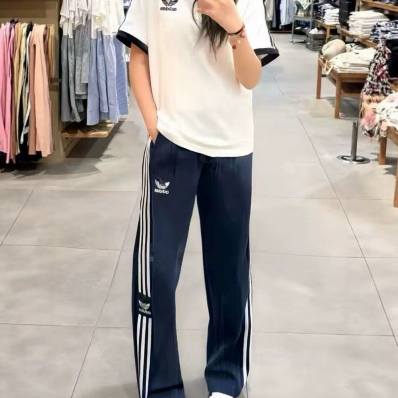Unisex İdman Şalvarı - Üç Zolaqlı, Yaylıq Naxışlı, Rahat